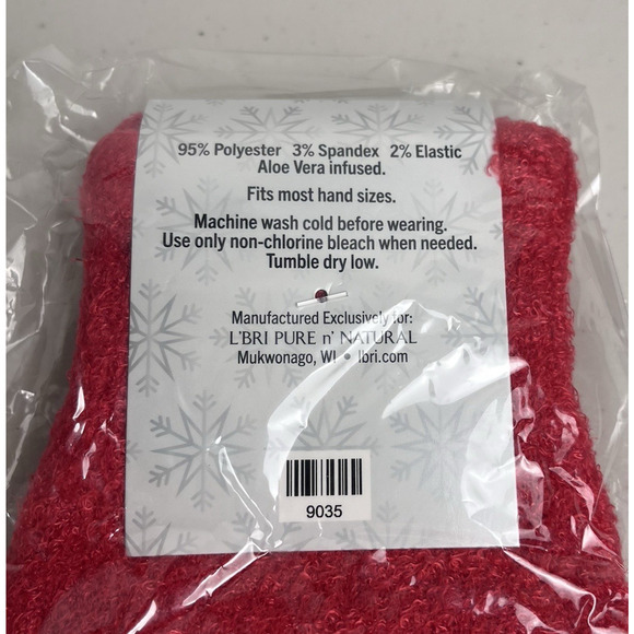 L’BRI Daily Moisturizing Hand & Body Lotion Tropical Fruit & Aloe Infused Gloves - Picture 9 of 12